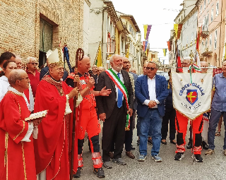 Camerano – Benedizione della nuova ambulanza della Croce Gialla